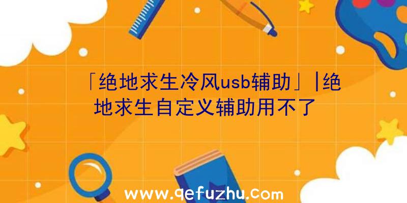 「绝地求生冷风usb辅助」|绝地求生自定义辅助用不了